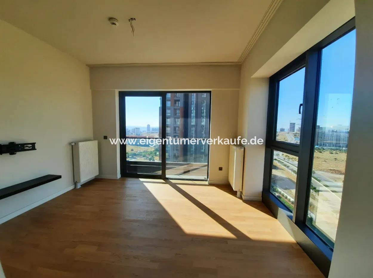 1+1 46 M² 18. Stock Wohnung Mit Seeblick Zum Verkauf In Beytepe İncek Bulvar Loft Complex