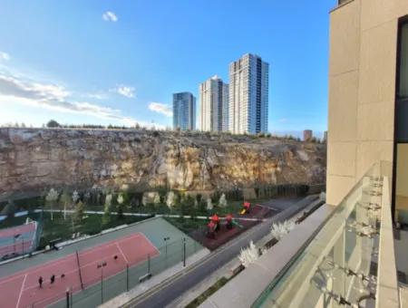 İncek Loft Zu Vermieten 2+1 85 M² 4. Stock Mogan Fassade Wohnung