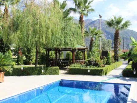 Luxusvilla Mit Pool In 1458 M² Grundstück Zum Verkauf In Köyceğiz , Muğla, Türkei