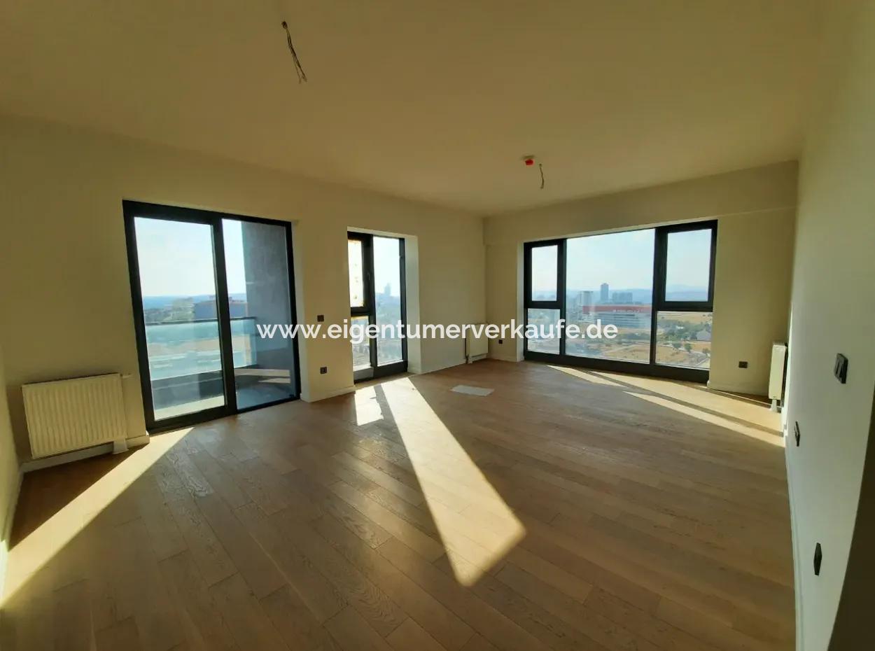 3+1 110 M² 9Th Floor South Facing Apartment For Sale In Beytepe İncek Bulvar Loft Complex